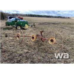 4-WHEEL 3 PT. HAY RAKE - Weaver Bros. Auctions Ltd.