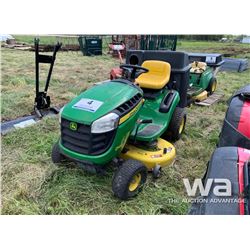 2012 JOHN DEERE D100 LAWN MOWER