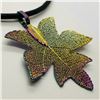 Image 2 : FASHION JEWELRY LEAF NECKLACE