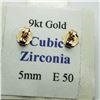 Image 3 : 9K CZ EARRINGS