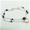 Image 2 : AMETHYST GARNET CITRINE NECKLACE