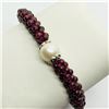 Image 1 : GARNET PEARL BRACELET