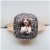 Image 1 : MORGANITE RING SIZE 7