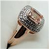 Image 2 : MORGANITE RING SIZE 7