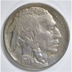 1914-D BUFFALO NICKEL VF