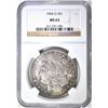 Image 1 : 1904-O MORGAN DOLLAR, NGC MS-63 COLOR