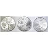Image 1 : 3-BU 2010 AMERICAN SILVER EAGLES