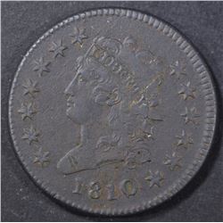 1810 LARGE CENT  XF  DARK
