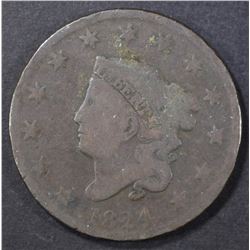 1824 LARGE CENT  GOOD