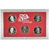 Image 5 : 2-2001 U.S. SILVER PROOF SETS IN ORIG BOX/COA