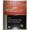 Image 1 : 2010 & 11 U.S. SILVER PROOF SETS IN ORIG PACKAGING