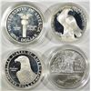 Image 3 : PROOF COMMEM SILVER DOLLAR LOT: