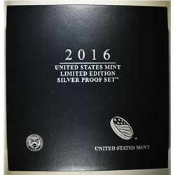 2016 LIMITED EDITION SILVER PROOF SET