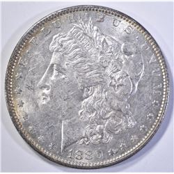 1880-O MORGAN DOLLAR, CH BU