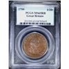 Image 1 : 1799 1/2 D GREAT BRITAIN PCGS MS65RB