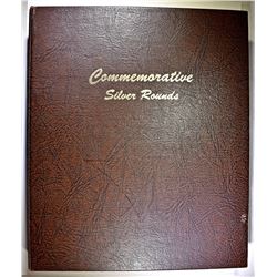 DANSCO ALBUM WITH COMMEM SILVER ROUNDS
