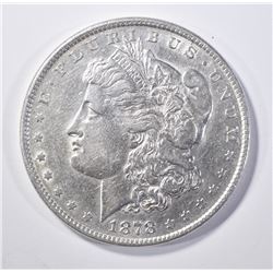 1878 8TF MORGAN DOLLAR AU