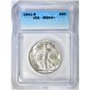 Image 1 : 1941-S WALKING LIBERTY HALF DOLLAR  ICG MS-64+