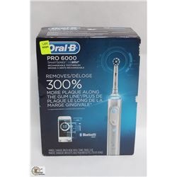 ORAL B PRO 6000 RECHARGEABLE TOOTHBRUSH