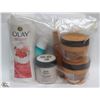 Image 1 : BAG OF LOREAL MOISTURIZING MASKS, OLAY ULTRA MOIST