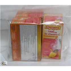 3 BOXES OF EMERGEN-C