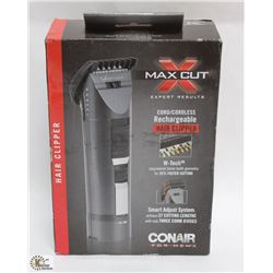 CONAIR MAX CUT CORDLESS HAIR CLIPPERS