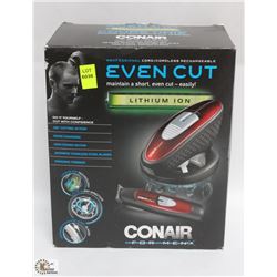 CONAIR EVEN CUT LITHIUM ION FOR MEN HAIR TRIMMER