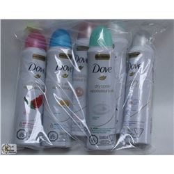 BAG OF DOVE ASSORTED SCENT ANTI PERSPIRANTS