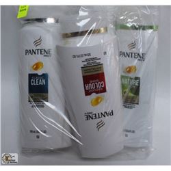 BAG OF ASSORTED PANTENE CONDITIONER AND SHAMPOO