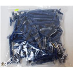 BAG OF GILLETTE DISPOSABLE SHAVERS