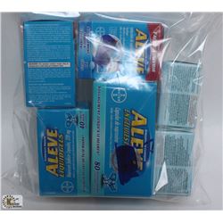 BAG OF ASSORTED ALEVE AND ASPIRIN