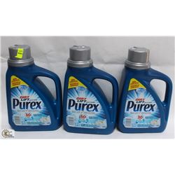 3 BOTTLES OF PUREX DIRT LIFTING DETERGENT