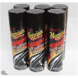 BOX OF MEGUIARS HOT SHINE TIRE COATING