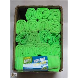BOX OF MICROFIBRE GLASS CLOTHS