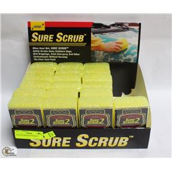 BOX OF SURESCRUB SPONGES