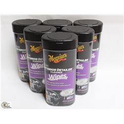 BOX OF MEGUIARS INTERIOR DETAILER WIPES