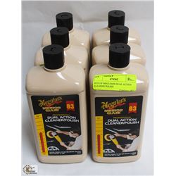 BOX OF MEGUIARS DUAL ACTION CLEANER POLISH