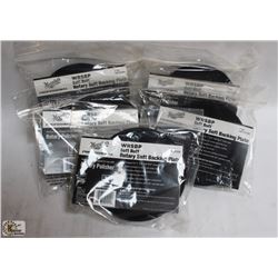CASE OF MEGUIARS 7" ROTARY FOAM CUTTING PADS