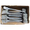 Image 1 : BOX OF BRUSHES WITH LONG HANDLES