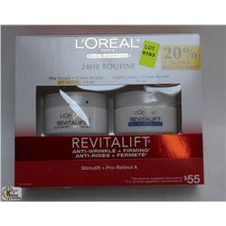 LOREAL REVITALIFT ANTI WRINKLE PLUS FIRMING CREAMS