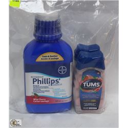 BAG WITH INDIGESTIVE RELIEF