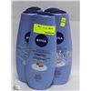 Image 1 : 4 BOTTLES OF NIVEA BODY WASH