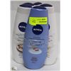 Image 1 : 4 BOTTLES OF NIVEA BODY WASH