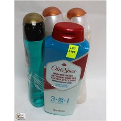 LOT OF ASSORTED BODY WASH