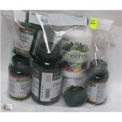 BAG OF ASSORTED VITAMINS