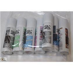 BAG OF ASSORTED HAIR MAKEUP SPRAYS