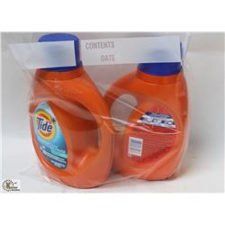 2 BOTTLES TIDE COLD WATER DETERGENT