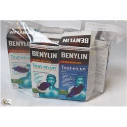 BAG OF ASSORTED BENYLIN COLD MEDICINE