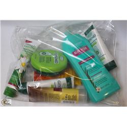BAG OF ASSORTED MOISTURIZERS