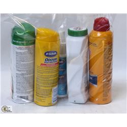 BAG OF ASSORTED ODOR CONTROL PRODUCTS